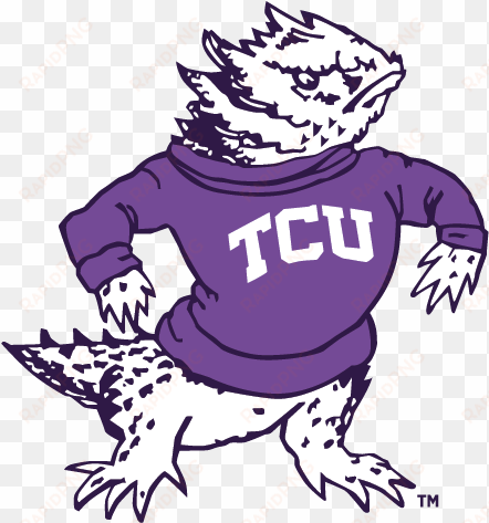 tcu old school logo 3 by nathaniel - tcu horned frogs