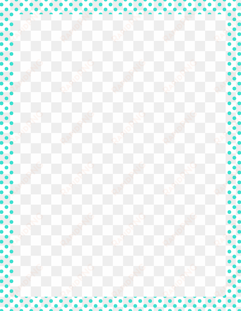 Teal Border Frame Png Clipart - Red White And Blue Border Free transparent png image