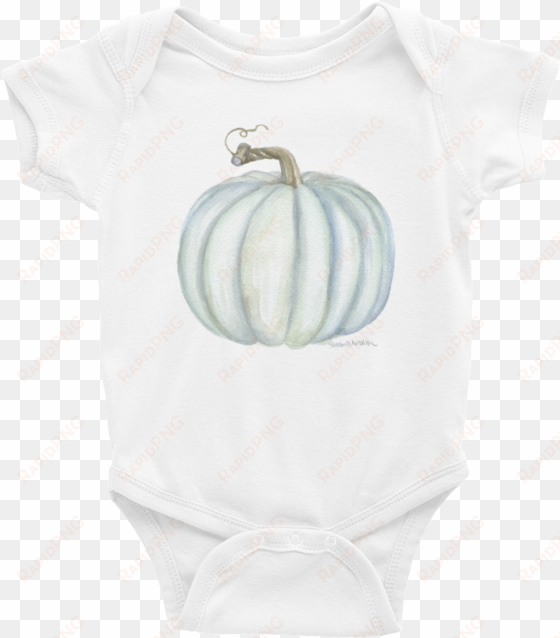 teal gray pumpkin watercolor infant bodysuit - hatchesandmatches baby bear personalized bodysuit -