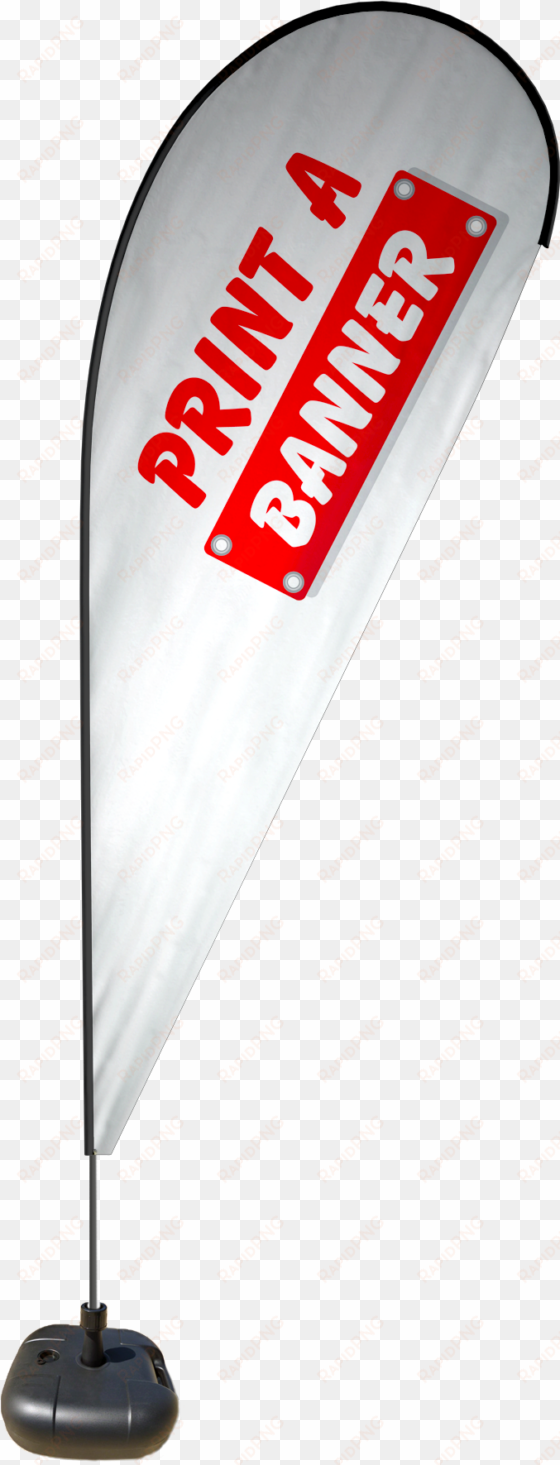 tear drop flags for advertising and promotions - banner