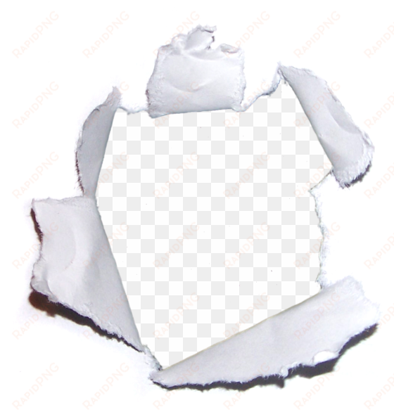 tear paper hole png