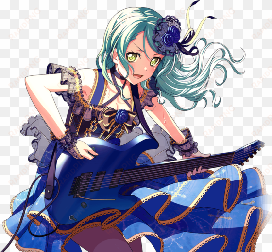 teardrops and rainfall t transparent - bang dream roselia sayo