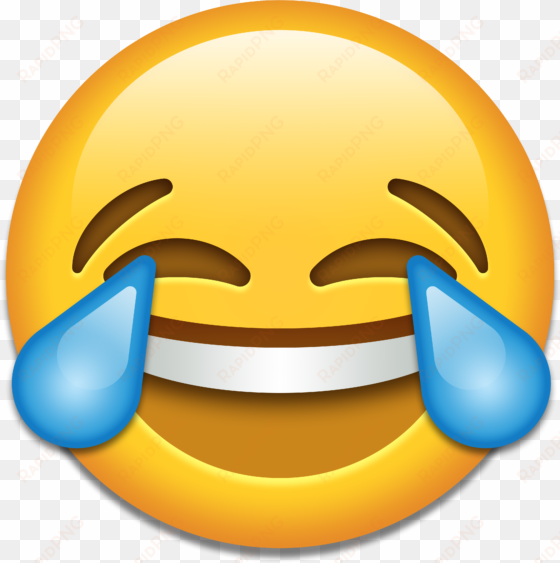 Tears Of Joy Emoji Png - Happy Emoji transparent png image