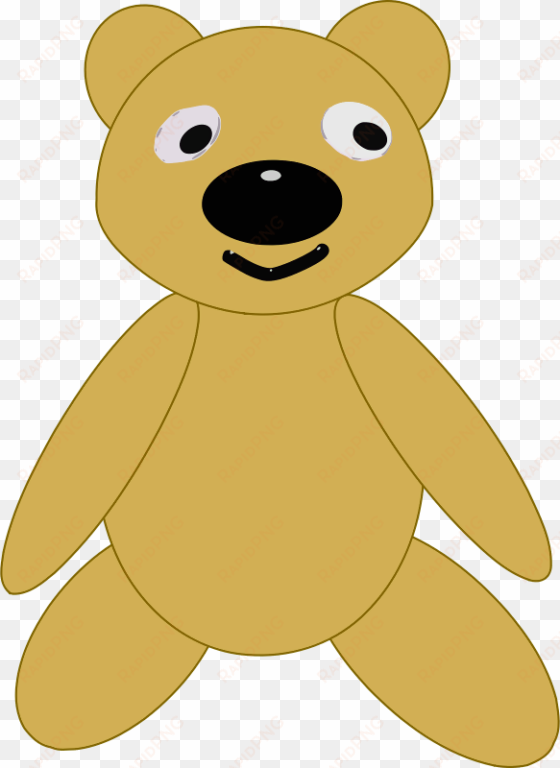 teddy bear - brown teddy bear, shower curtain