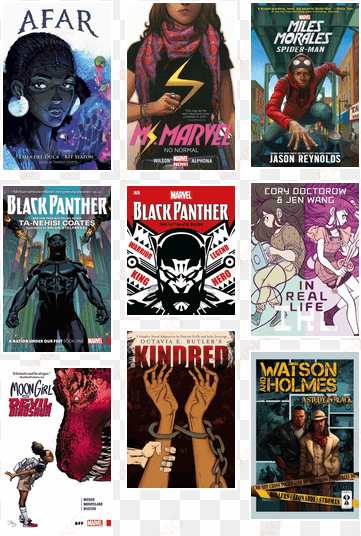 teen graphic novels - marvel black panther: the ultimate guide