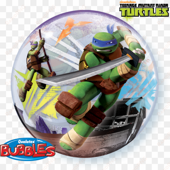 teenage mutant ninja turtles bubble balloon balloon - 22" teenage mutant ninja turtles bubble balloon - mylar