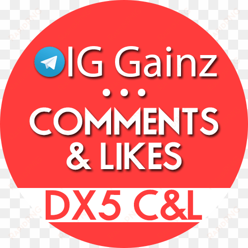 telegram iggainz dx5 c & l logo - film