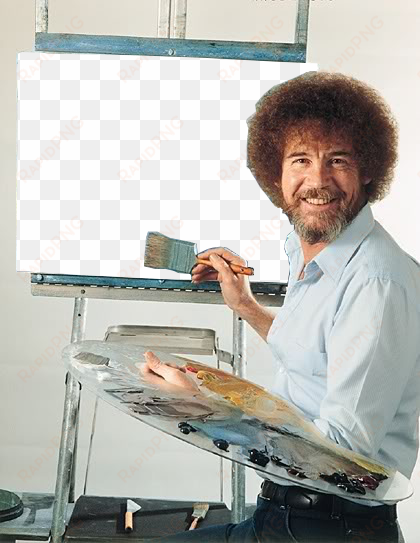 , tem-bobross ) - bob ross painting blank