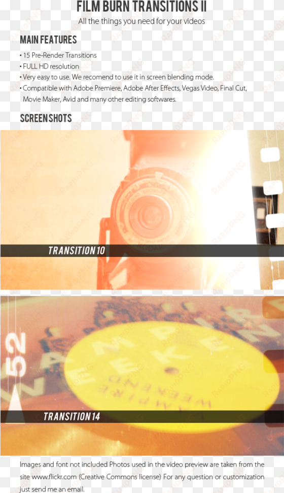 template, full hd, optical flares, leaks, retro, hipster, - film