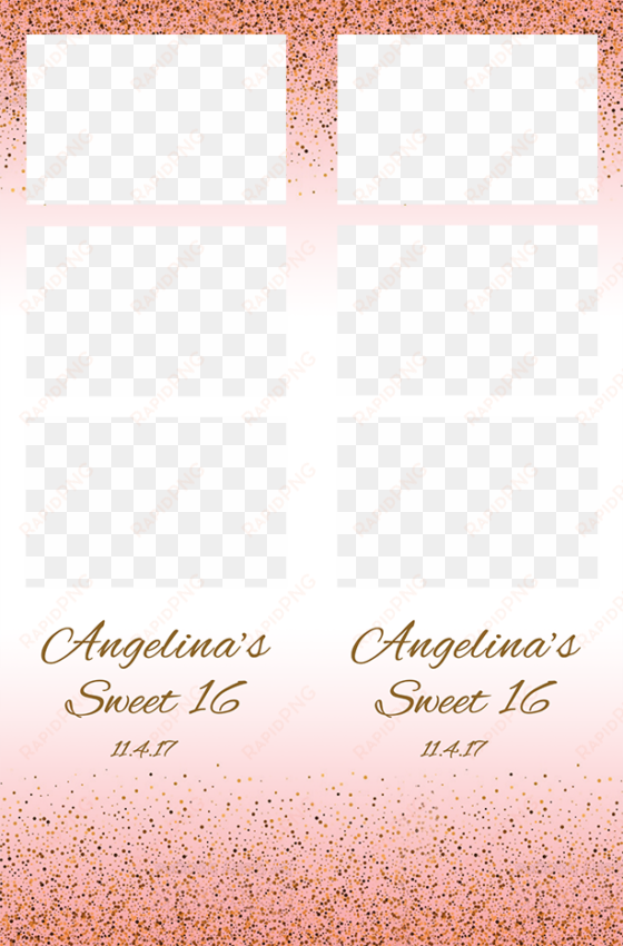 template steve angelina's sweet 16