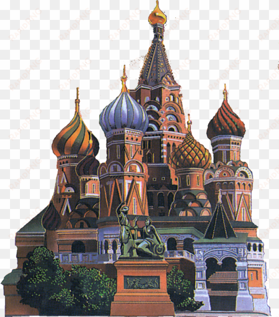 tengen tetris castle png - saint basil's cathedral