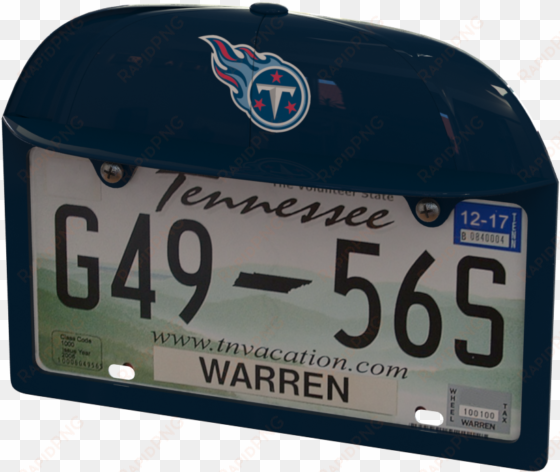 Tennessee Titans Baseball Cap Frame - Tennessee Titans Headrest Covers By Hall Of Fame Memorabilia transparent png image