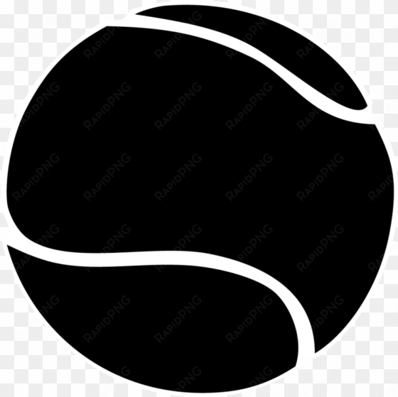 tennis ball clipart black and white - tennis ball black and white
