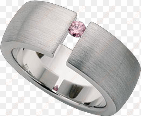 tension set argyle pink diamond ring c432 - pink argyle diamond rings