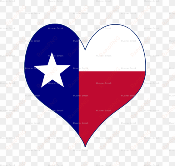 texas heart flag