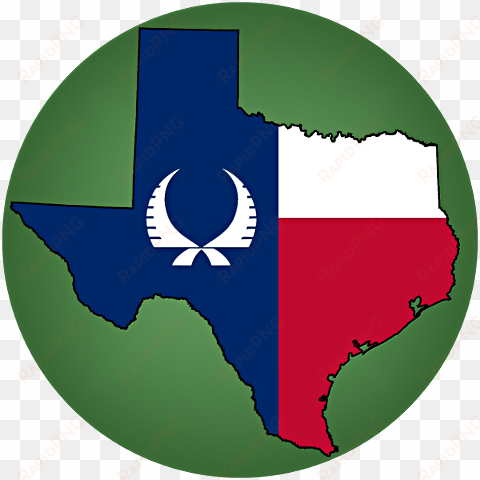 texas outline with flag png - emblem