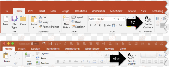 text to outline add-in for powerpoint
