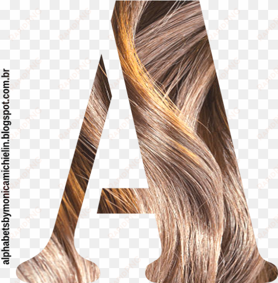 textura de cabelo alfabeto png - lace wig
