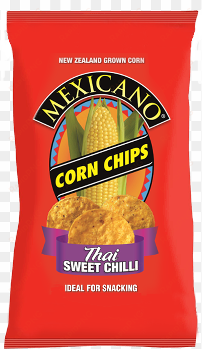 thai sweet chilli - mexicano corn chips tasty cheese 170g