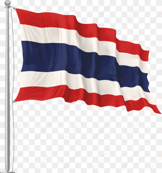 Thailand Waving Flag Png Image transparent png image