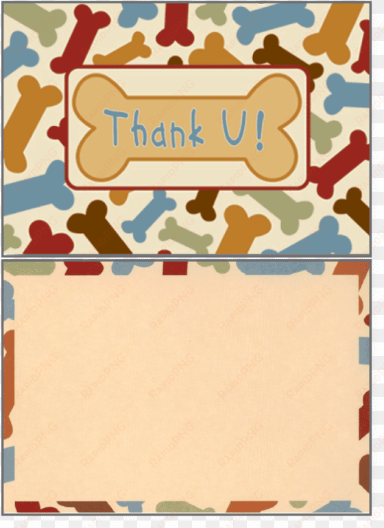 thank you blank card