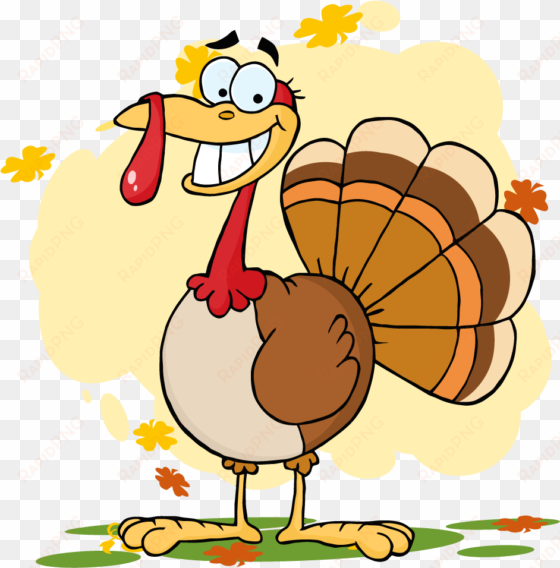 thankful for a hearing loss - turkey cartoon