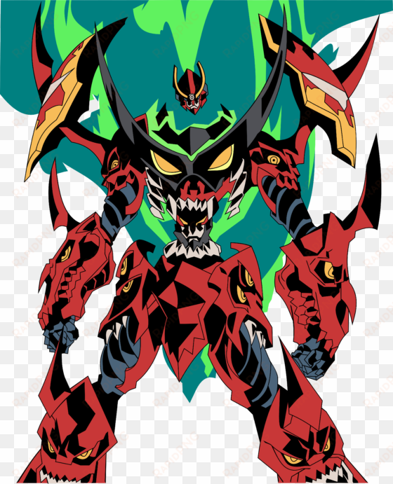 Thanos Drawing Darkseid - Gurren Lagann Mecha Art transparent png image