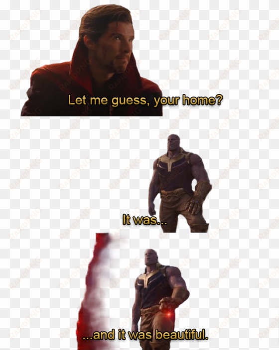 thanos template let me guess your home know your meme - let me guess your home meme
