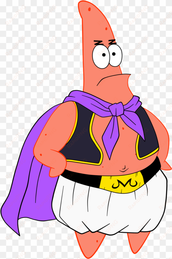 That Pride Was Well Earned Sir - Patrick Star Majin Buu transparent png image