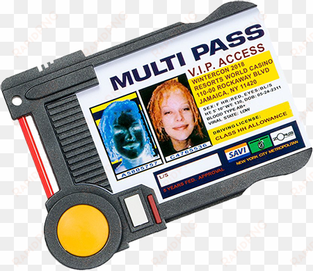 the 2018 wintercon v - fifth element multi-pass replica prop