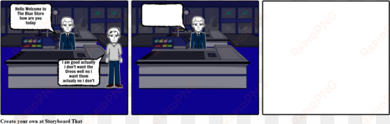 The Angry Store Man Person - Cartoon transparent png image