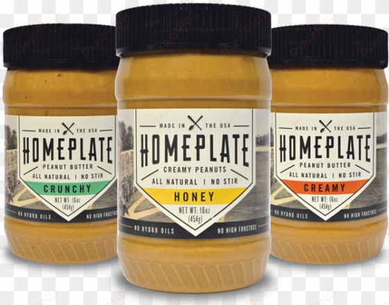 the austin-based homeplate peanut butter launched in - homeplate peanut butter logo