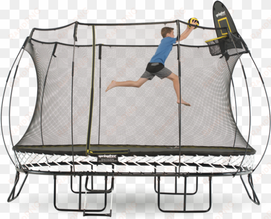 the backyard summer refresh giveaway - trampolines springfree