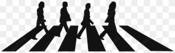 the beatles abbey road png - beatles abbey road black and white