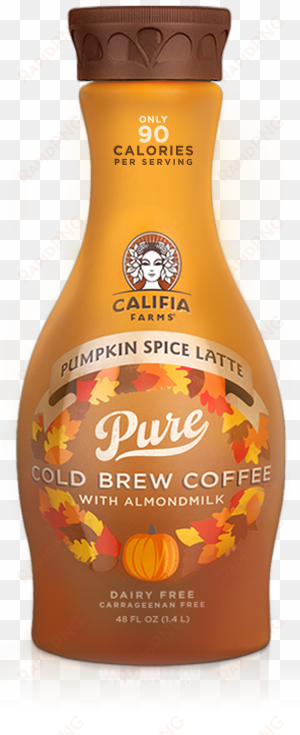 the best vegan pumpkin spice products you must try - califia farms pumpkin spice creamer
