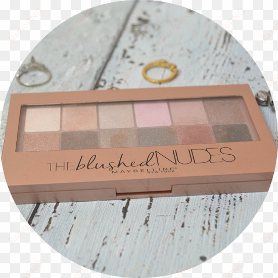 the blushed nudes maybelline palette - eye shadow