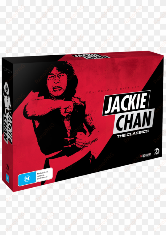 The Classics Collector's Set - Jackie Chan Blu Ray Collection transparent png image