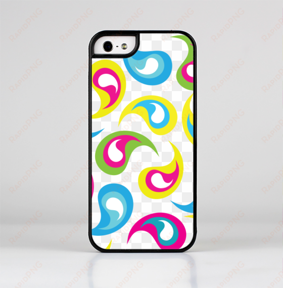 the colorful swirl pattern skin sert for the apple - color
