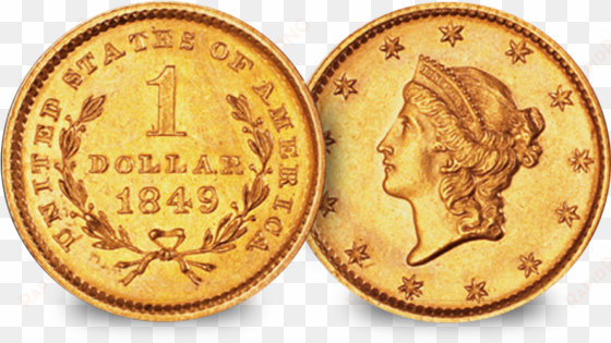the complete history of gold $1 - coin