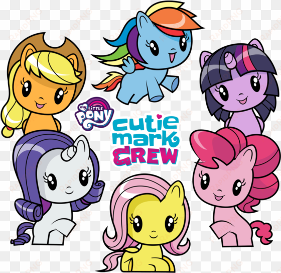 the cutie mark crew happy meal toys are now available - little pony cutie mark crew