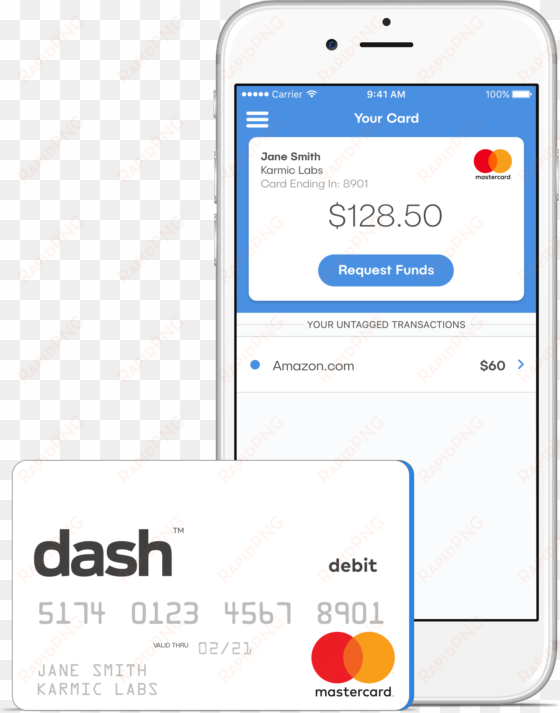 the dash™ prepaid mastercard® makes it easy to keep - karmic labs
