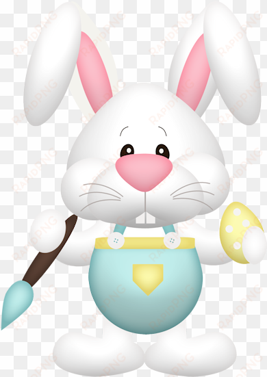 the easter bunny - easter bunny tripping clipart