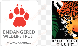 the endangered wildlife trust , in partnership with - endangered wildlife trust logo