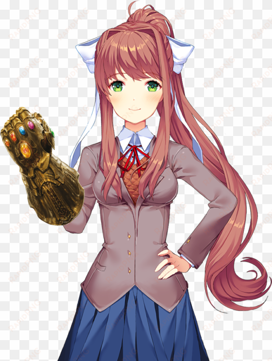 “the entire time i knew her, she only ever had one - doki doki literature club monika