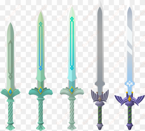 the evolution of the master sword in skyward sword - legend of zelda goddess sword