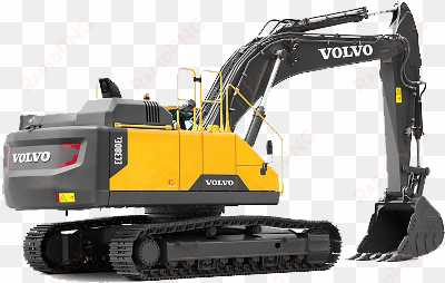 the excavator, the vest and the backpack beat thousands - volvo excavator mining construction equipment