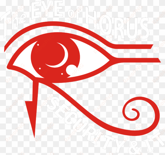 the eye of horus security - eye of horus red