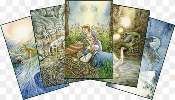 the fairy tale tarot cards - themoontales beauty & the beast - bracelet
