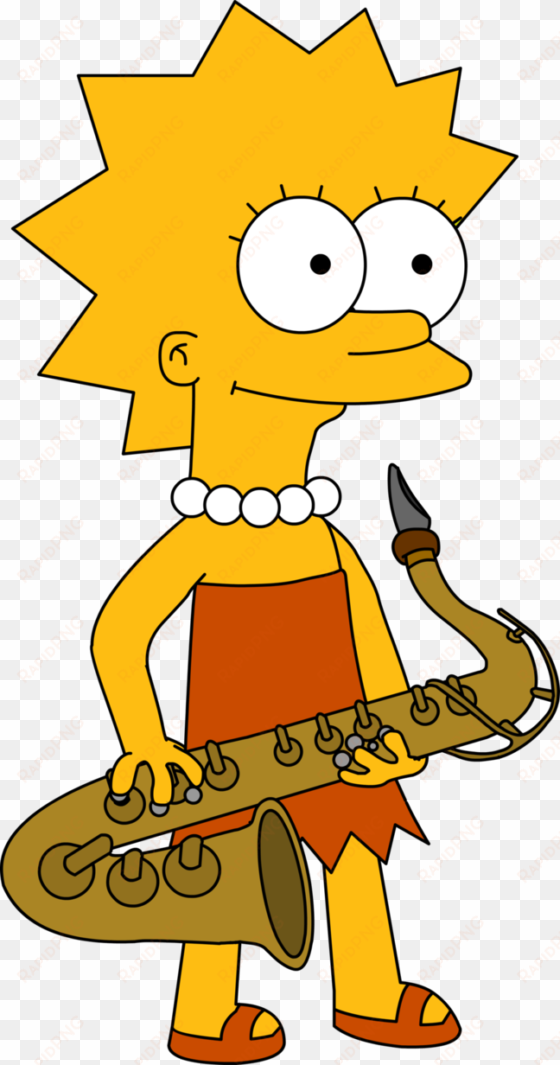 the famous sax player - simpsons saxophone