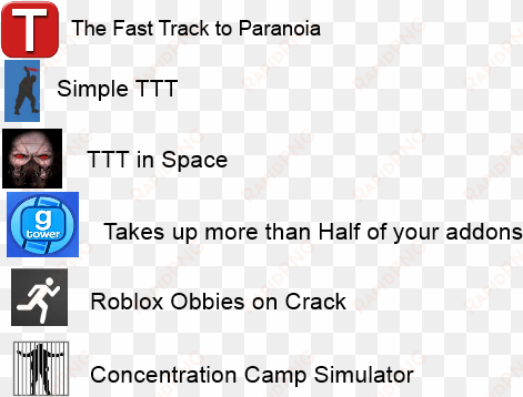 the fast track to paranoia simple ttt ttt in space - garry's mod ttt meme